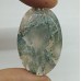 Moss Agat ( Akik ) Kabaşon